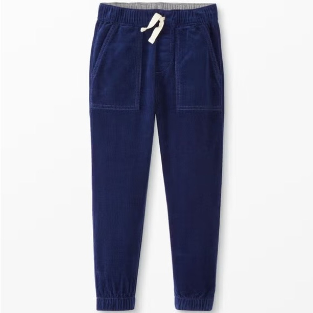 Hanna Andersson navy Easy Cord Joggers